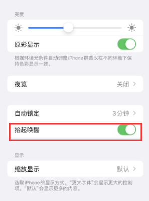 宁强苹果授权维修站分享iPhone轻点无法唤醒怎么办