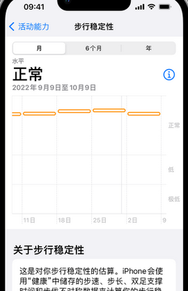 宁强iPhone手机维修如何在iPhone开启'步行稳定性通知'