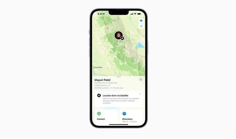 宁强苹果14维修分享iPhone14系列中 FindMy功能通过卫星分享位置方法教程 