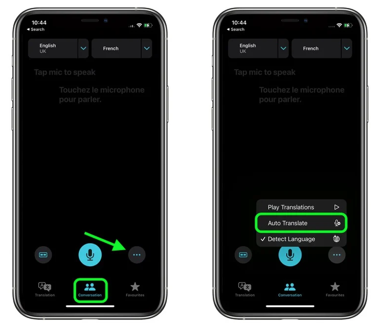 宁强苹果手机维修分享iOS 15 “翻译” App 新改进 