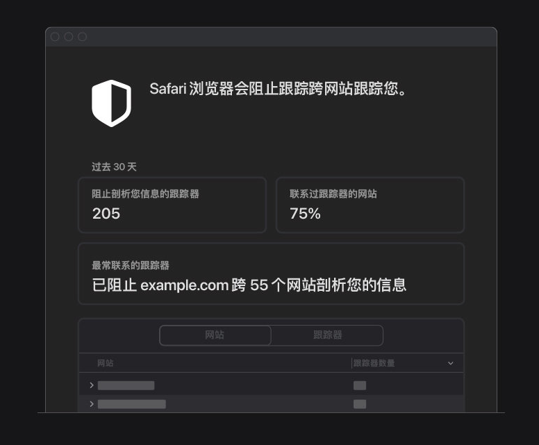宁强苹果手机维修分享如何在 Safari 浏览器中查看和打开隐私报告 