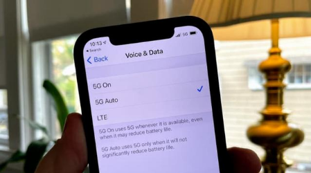 宁强苹果手机维修分享iPhone 12如何打开或关闭5G网络 